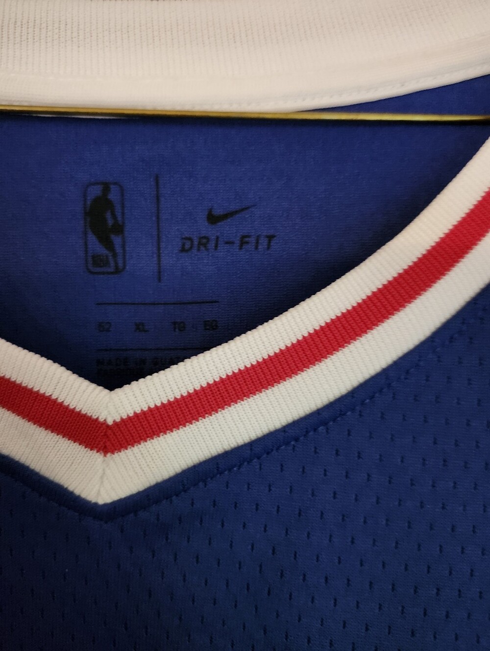 Nike PHILA Blue Basketball Jersey #21 - Picture 3 of 3
